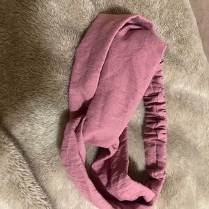 Pink head band